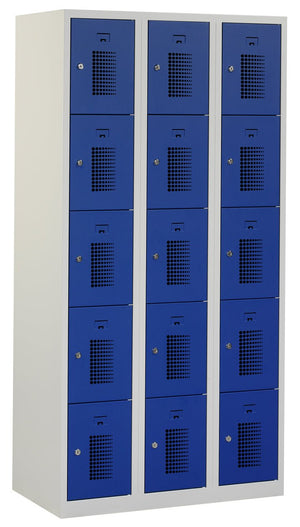 Locker NH 180-3.15 valgrendelslot RAL7035/ RAL5010 van Ceha Europe