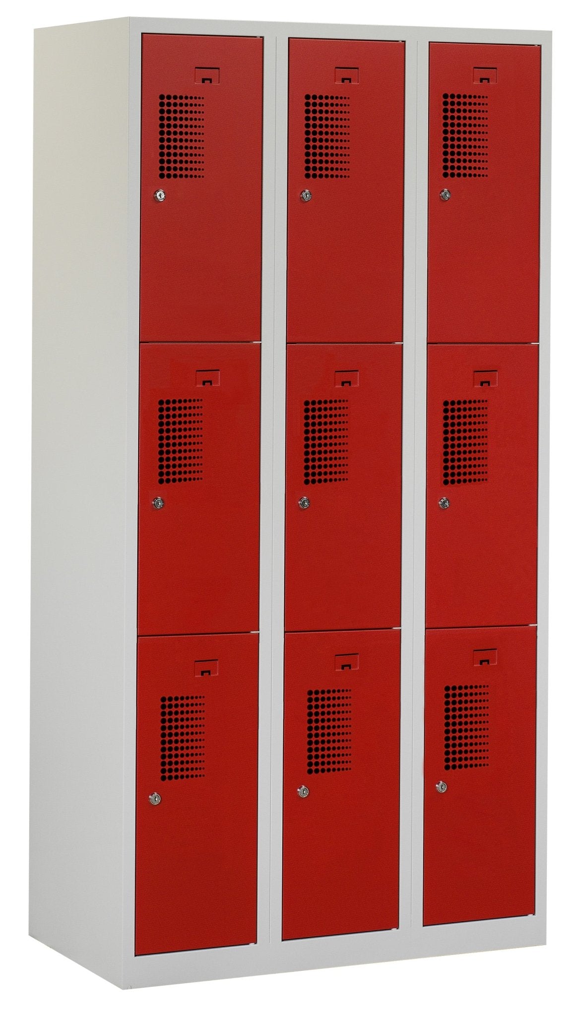 Locker NH 180-3.9 valgrendelslot RAL7035/RAL3000 van Ceha Europe
