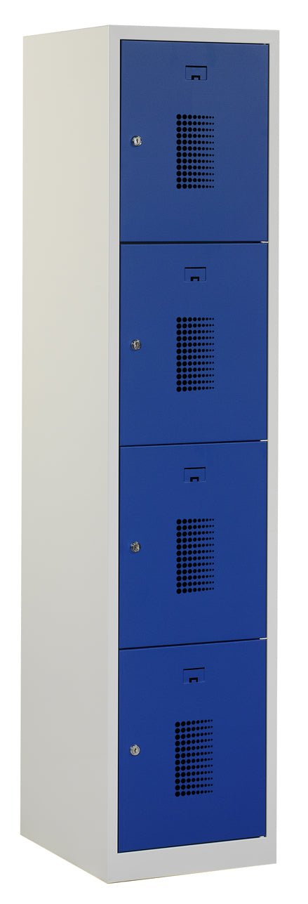Locker NHT 180-1.4 valgrendelslot RAL7035/RAL5010 van Ceha Europe