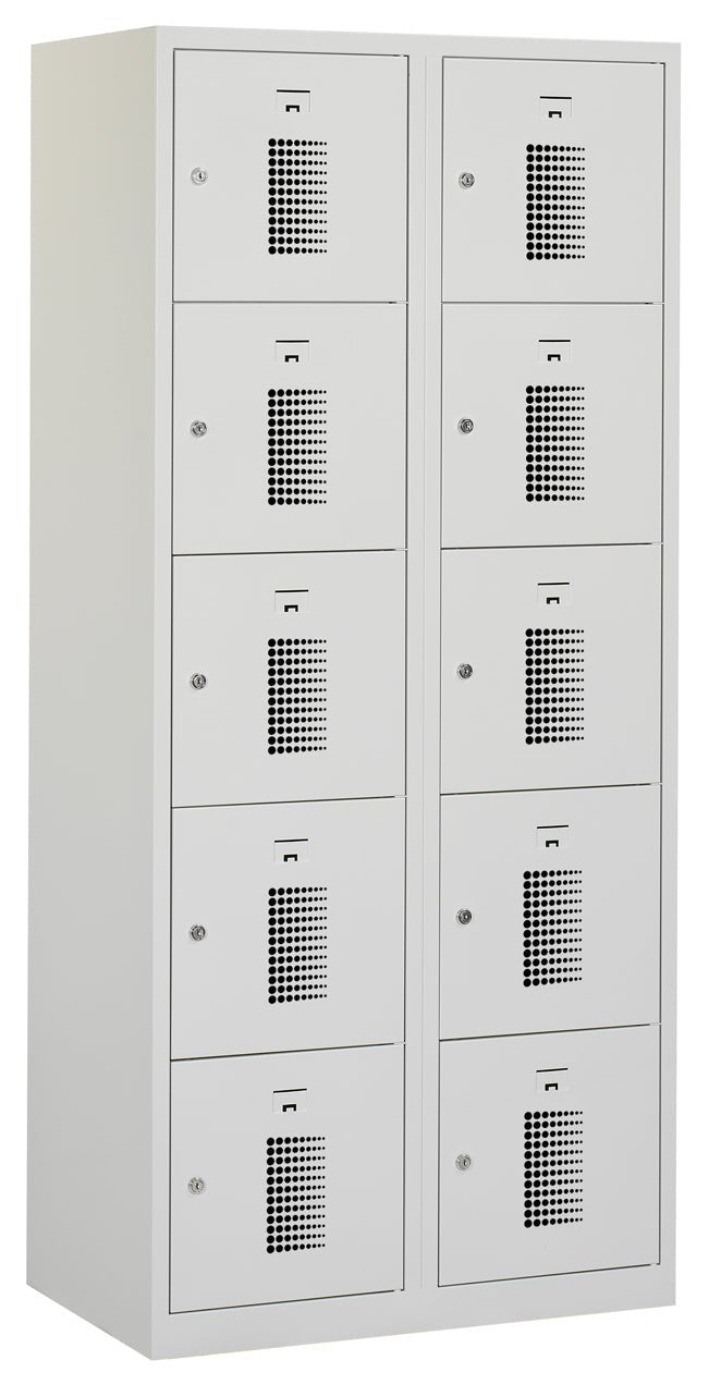 Locker NHT 180-2.10 valgrendelslot RAL7035 van Ceha Europe