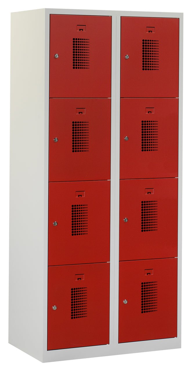 Locker NHT 180-2.8 valgrendelslot RAL7035/3000 van Ceha Europe
