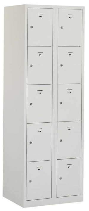 Grijze locker met 10 compartimenten Ceha Europe