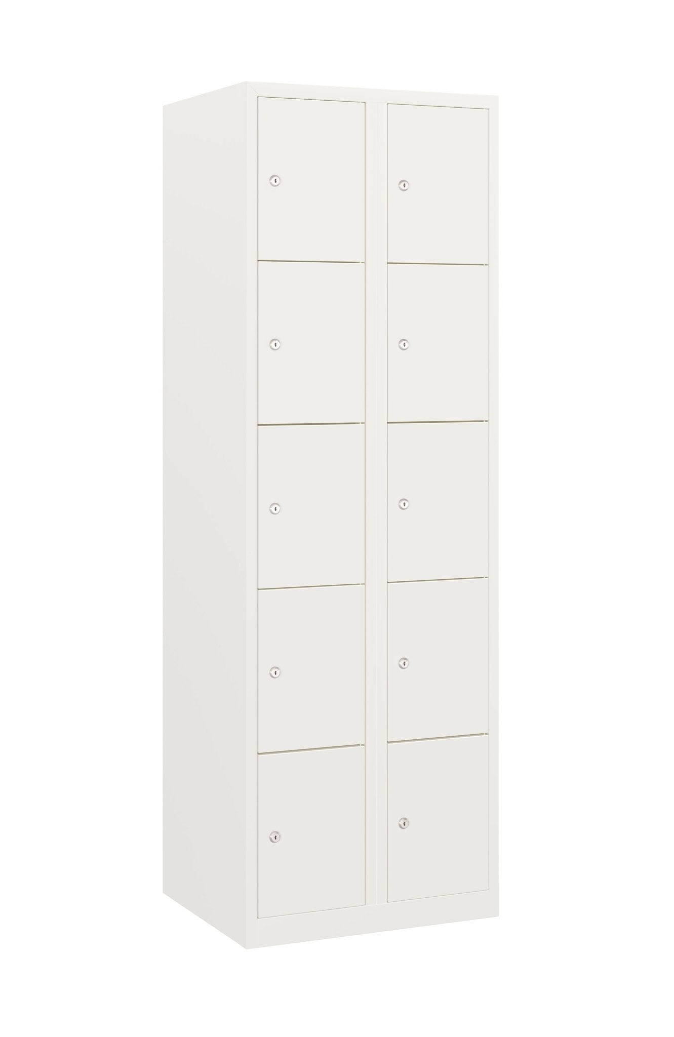 VH-locker in wit met valgrendelslot van Ceha Europe