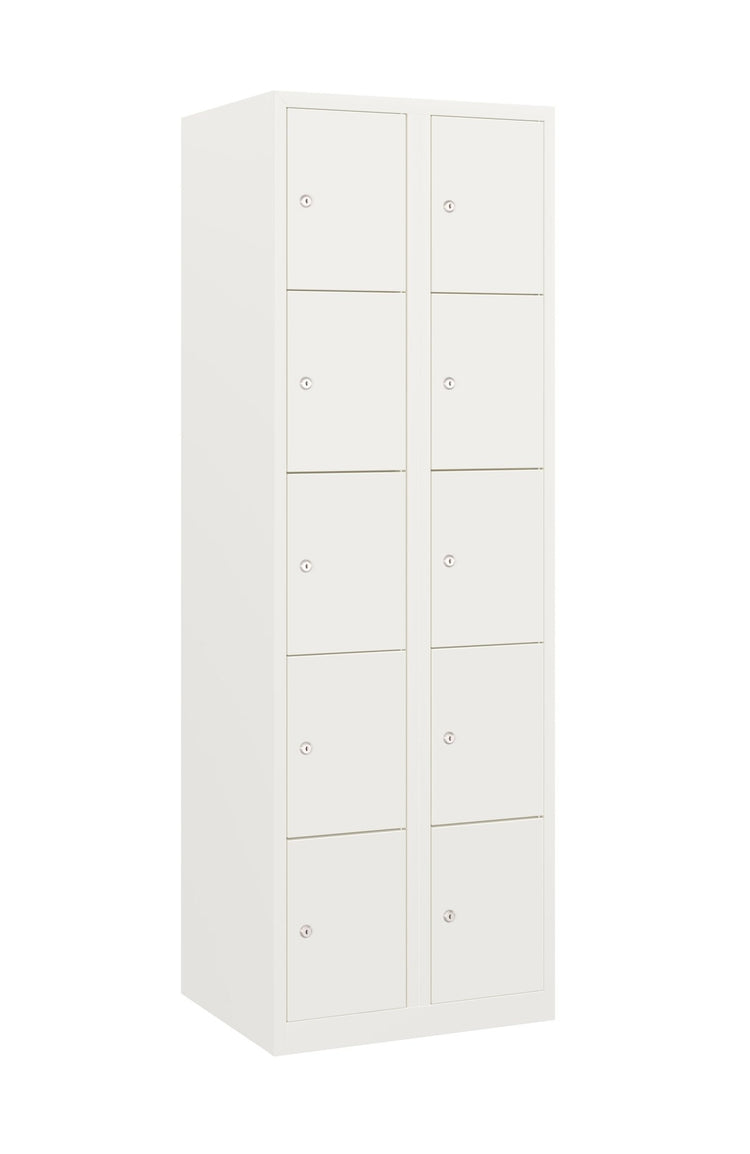 VH-locker in wit met valgrendelslot van Ceha Europe