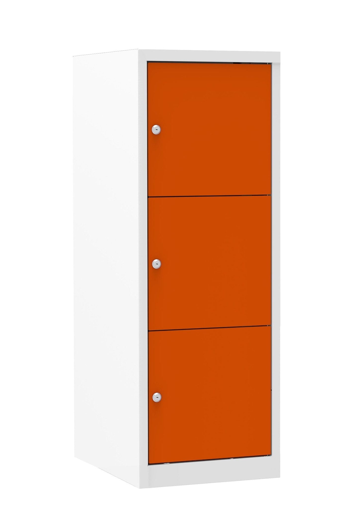 Locker VHT Multi-color 111-1.3 cilinderslot 9010 met rode deuren