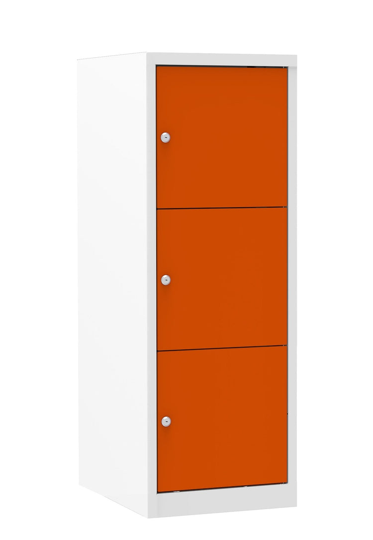 Locker VHT Multi-color 111-1.3 cilinderslot 9010 met rode deuren