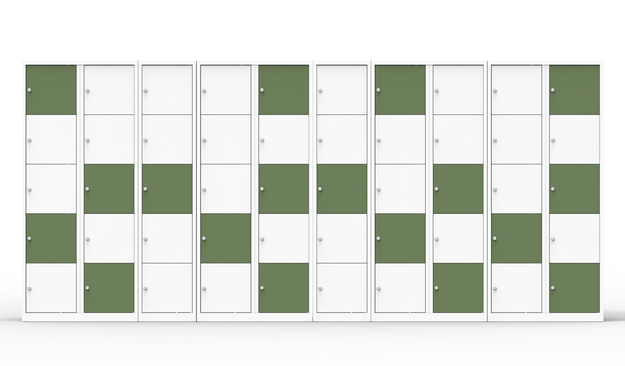 Locker VHT Multi-color 180-2.10 groen wit