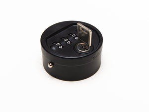 Zwart cijferslot van W&F 