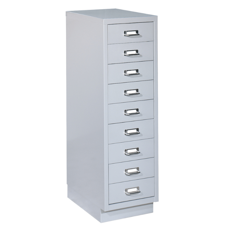 Aluminium OCH kast met 9 laden