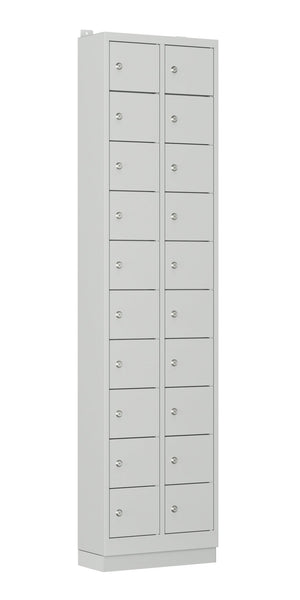 Grijze mini locker 2.20 van Ceha Europe