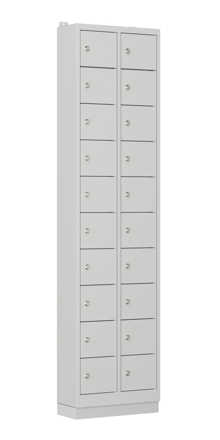 Grijze mini locker 2.20 van Ceha Europe