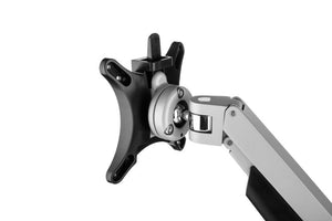 Monitorarm Chicago enkel zilver 2–12 kg