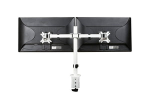 Monitorarm Focus dubbel Wit