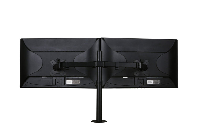 Monitorarm Focus dubbel Zwart