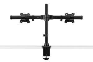 Dynamische monitorarm voor dubbele schermen