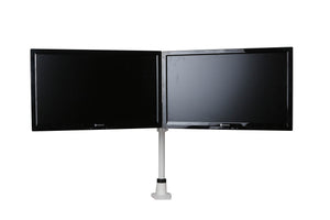 Monitorarm Skylon dubbel Zilver voor 2 monitoren