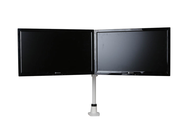 Monitorarm Skylon dubbel Zilver voor 2 monitoren
