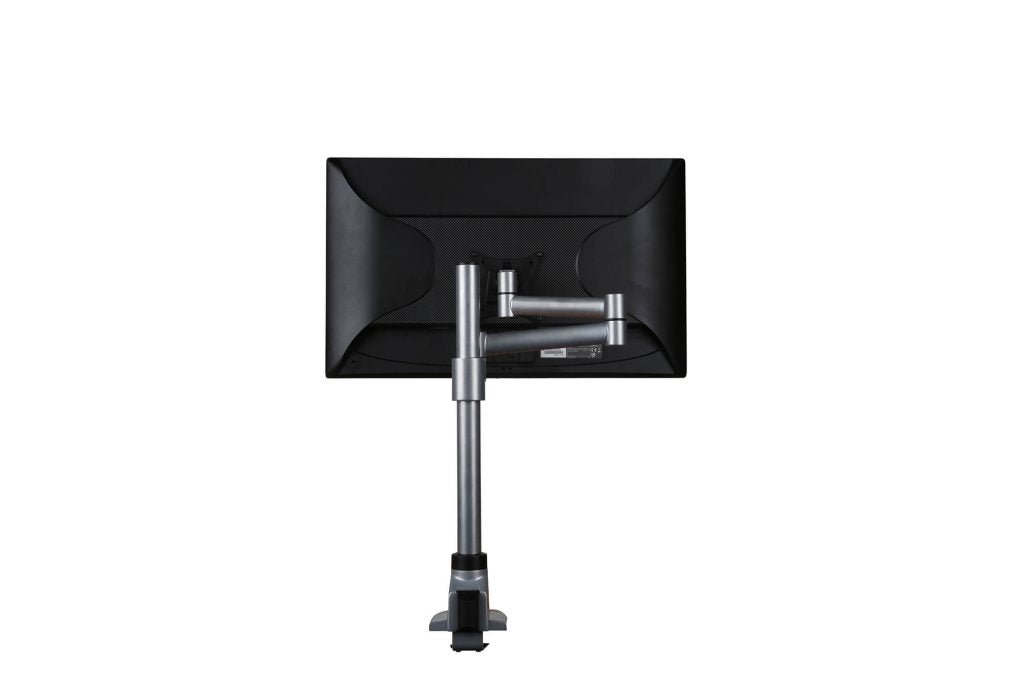 Zilveren Skylon arm voor enkel beeldscherm