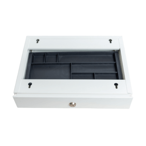 Persoonlijke lade tbv bureau Aluminium