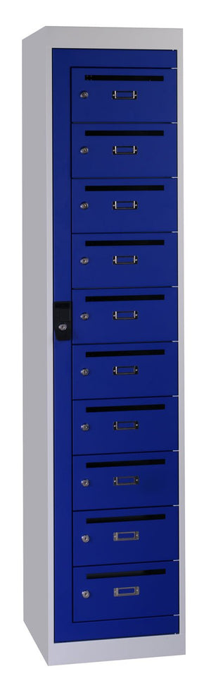 Postlocker OPK 180-1.10 cilinderslot 7035/5010