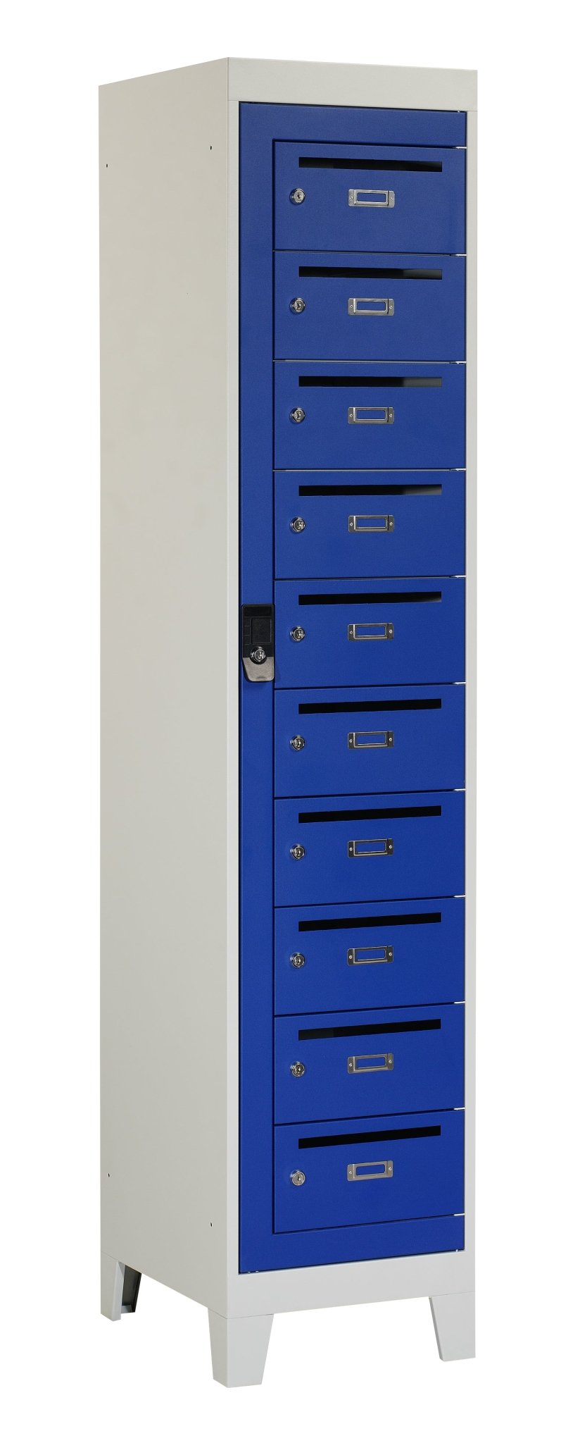 Postlocker OPK 180-1.10 op voet cilinderslot 7035/5010