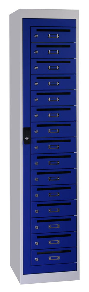 Postlocker OPK 180-1.15 cilinderslot 7035/5010