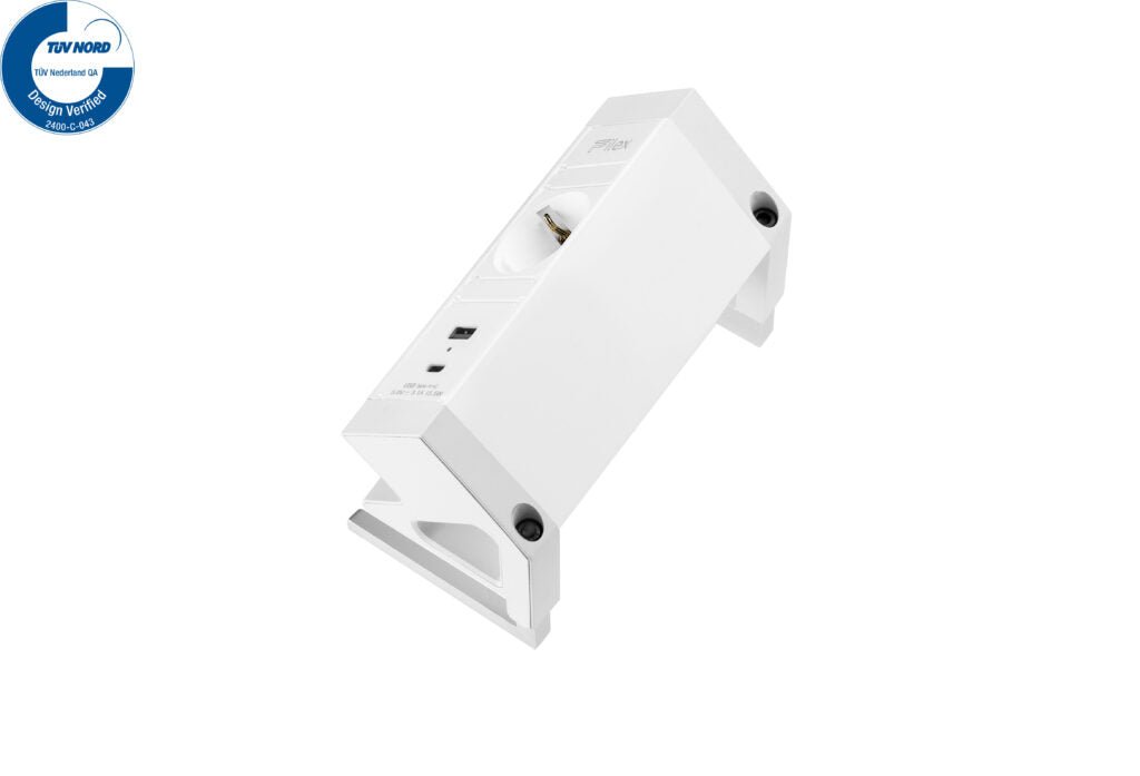 Power Desk-up 2.0 1x 230V, 1x USB A+C charge