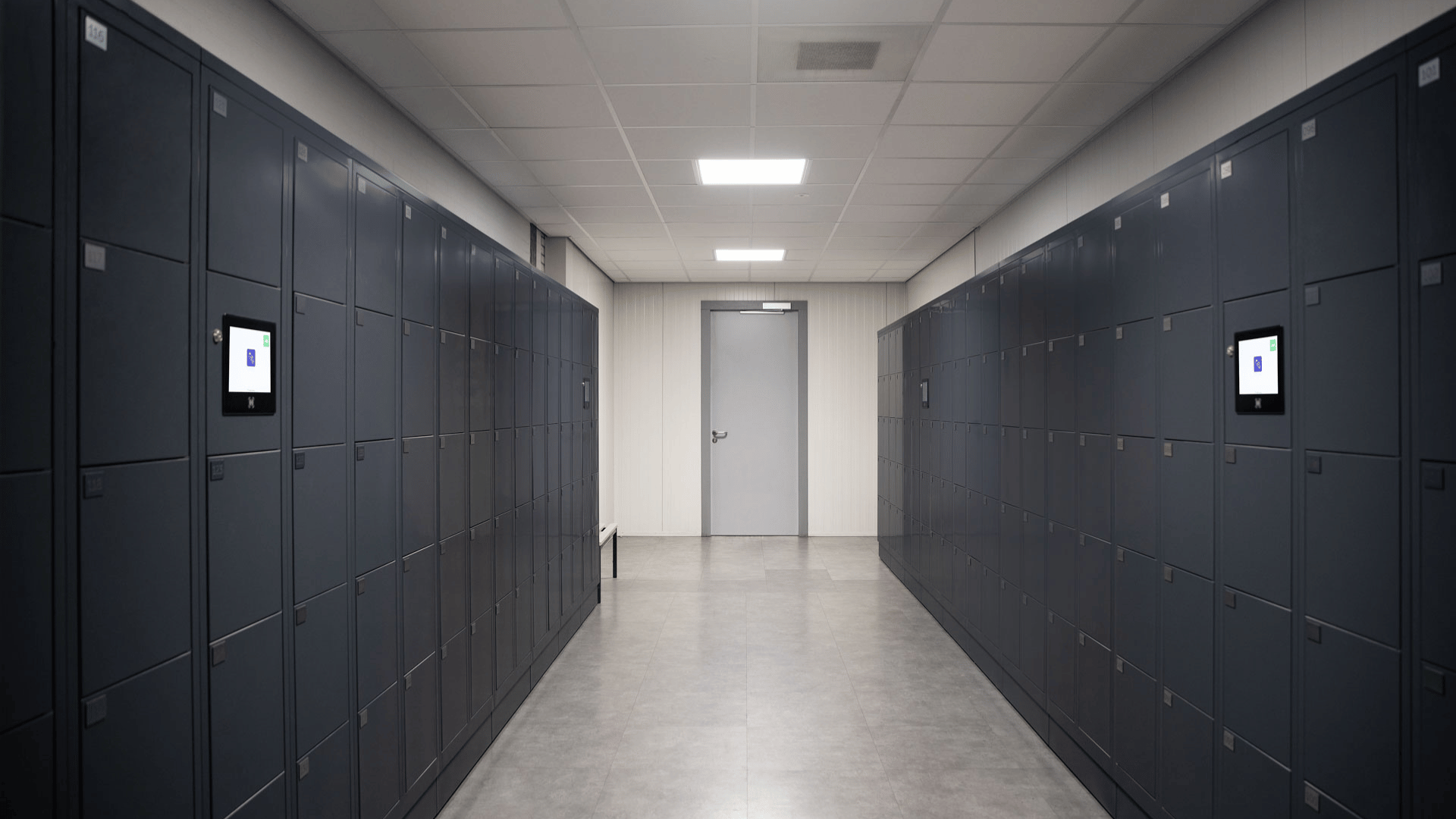 Kleedruimte met lockers door Ceha Europe