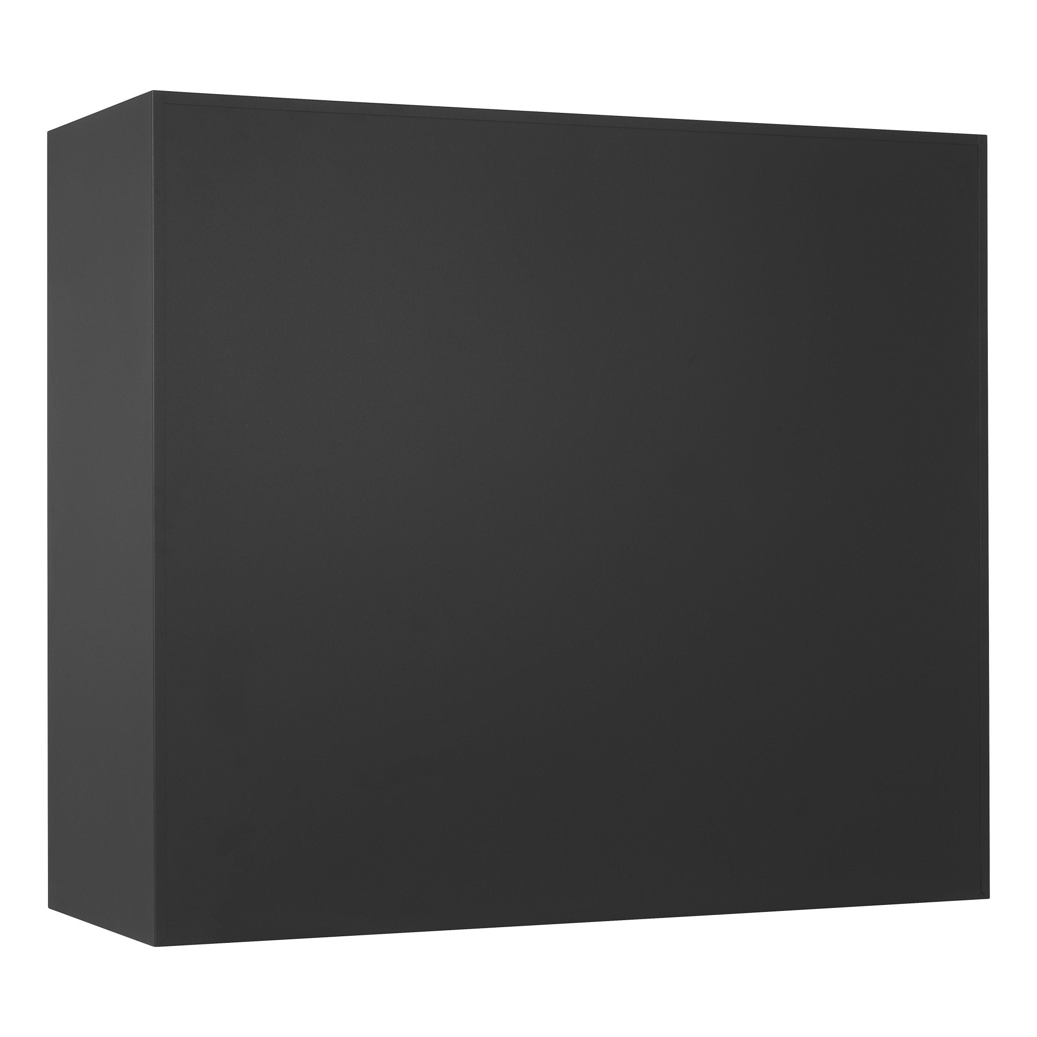 Achterzijde van zwarte CHS roldeurkast