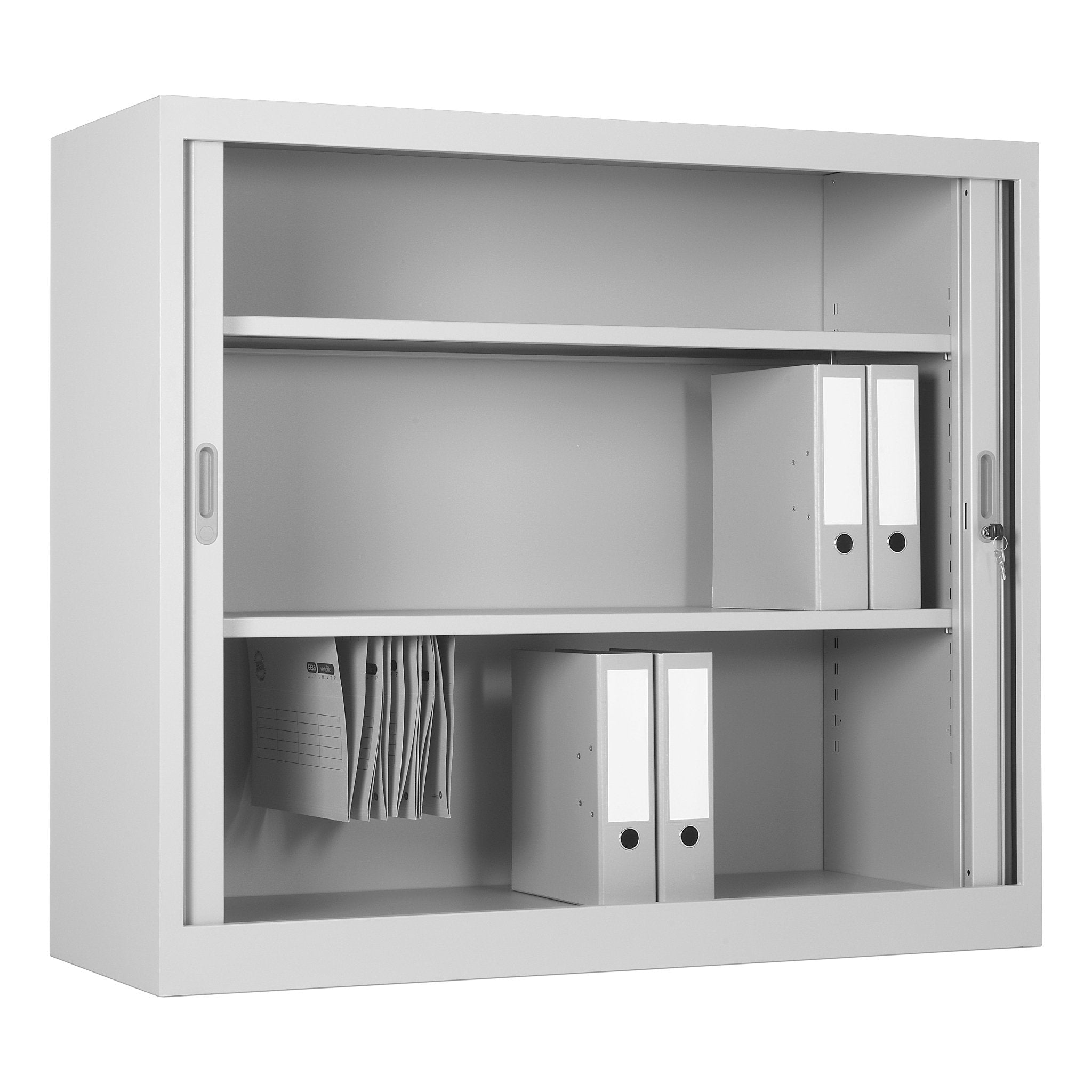 Binnenzijde van de CHS roldeurkast