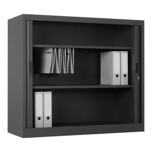 Binnenzijde van roldeurkast CHS in 7016