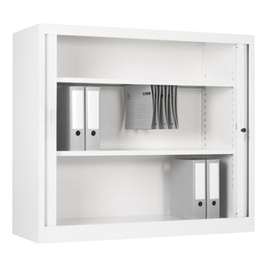 Binnenzijde van CHS roldeurkast wit