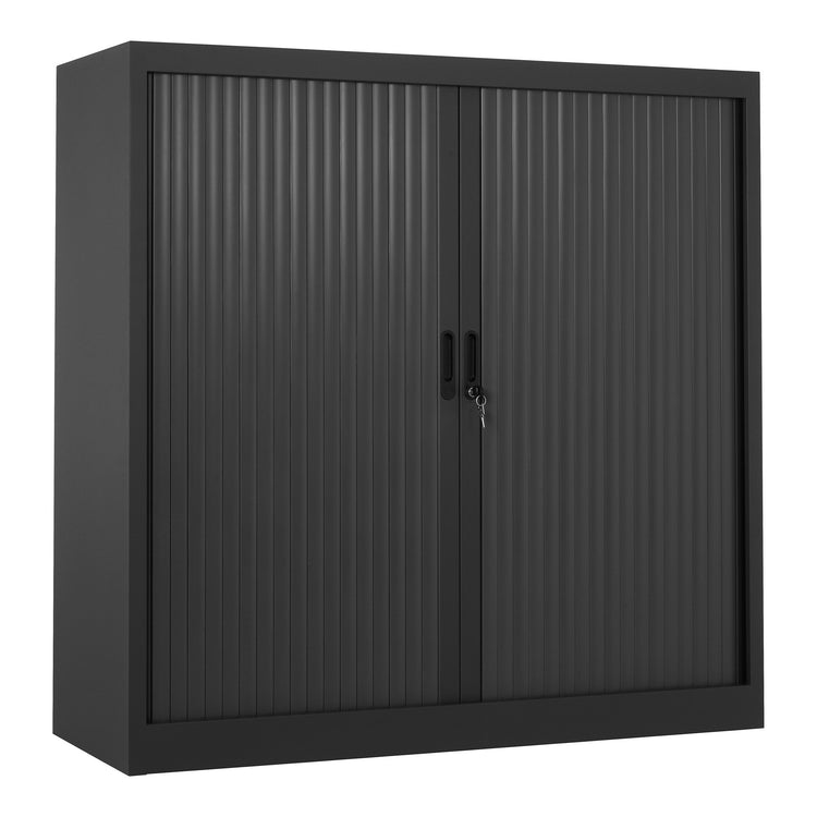 Zwarte CHS roldeurkast 120x120