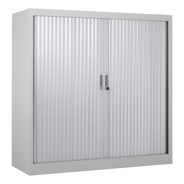 Roldeurkast 120x120 met stalen frame voor archiefbeheer