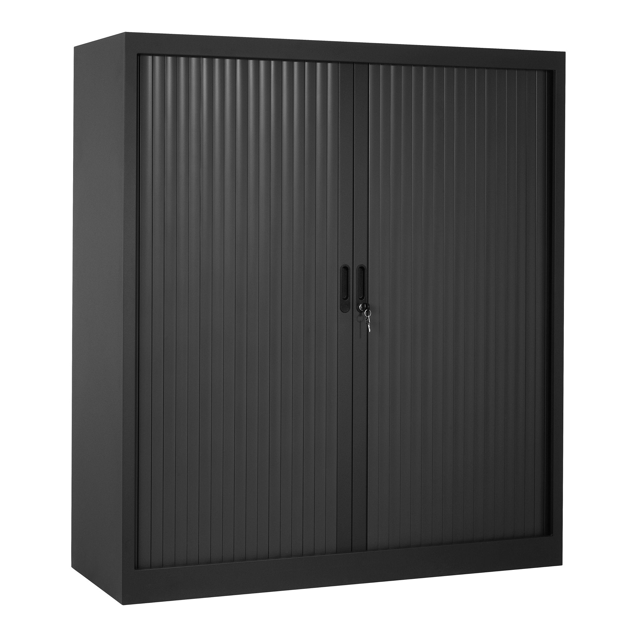 Roldeurkast CHS 135x120 antracietgrijs met verstelbare legborden