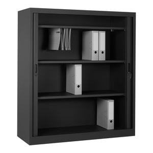 CHS roldeurkast antraciet 135x120 cm 