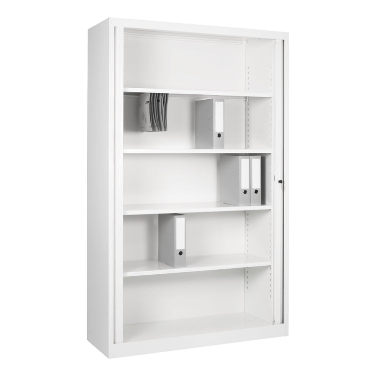 Roldeurkast wit CHS 195x120 RAL 9010D voor kantoorruimte