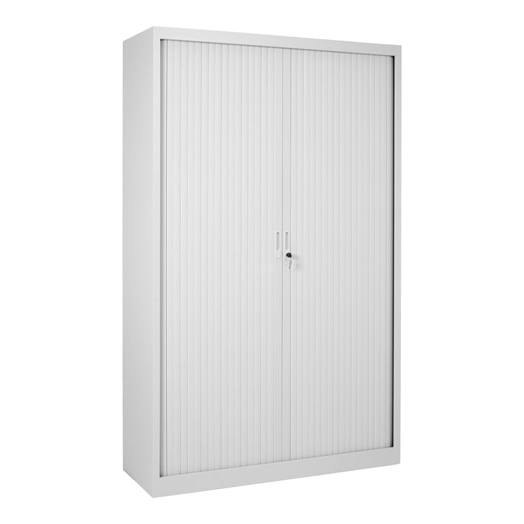 Grijze roldeurkast CHS voor documenten op kantoor