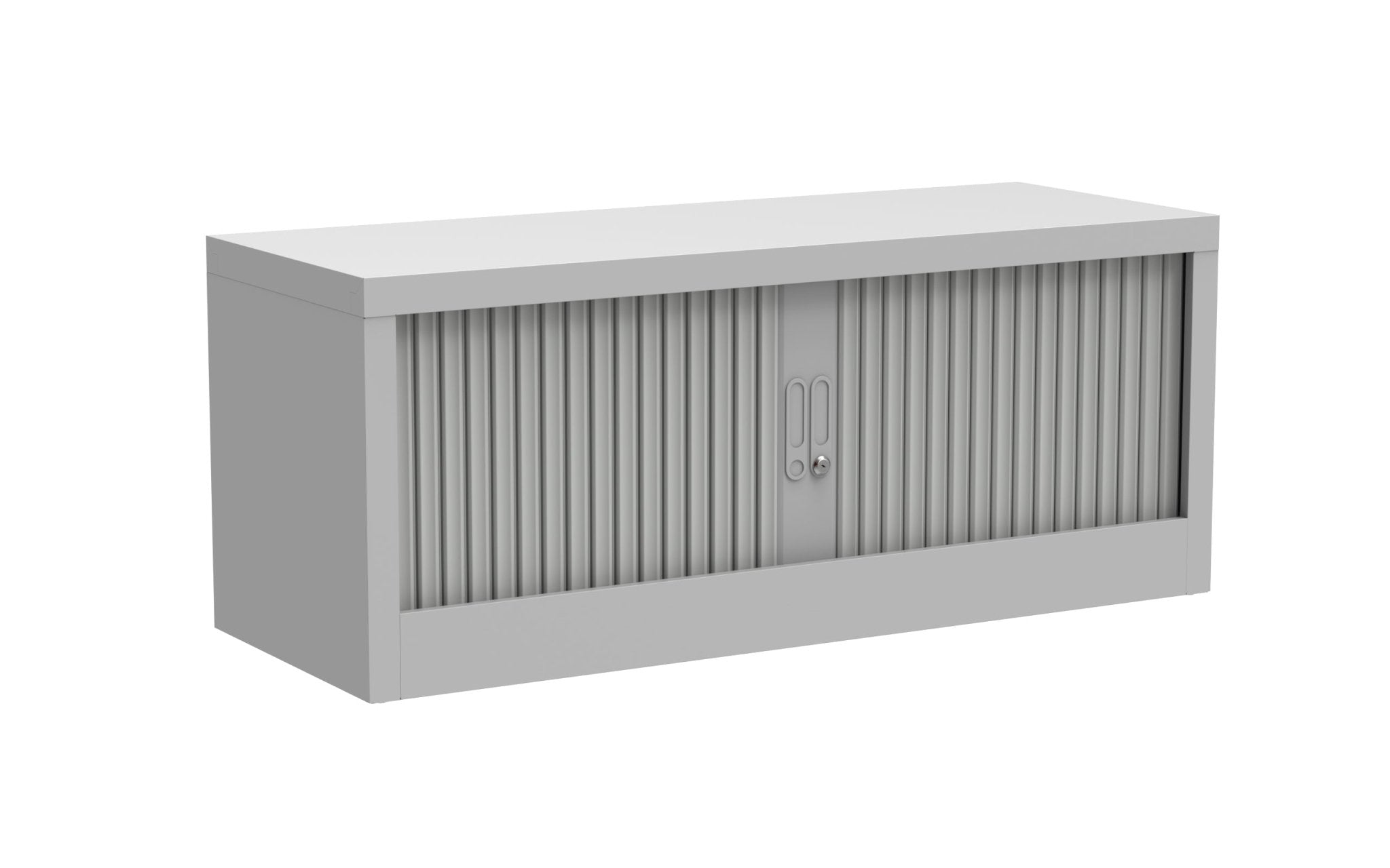 Lichtgrijze roldeurkast 45x120 