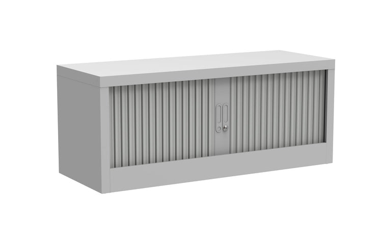 Lichtgrijze roldeurkast 45x120 