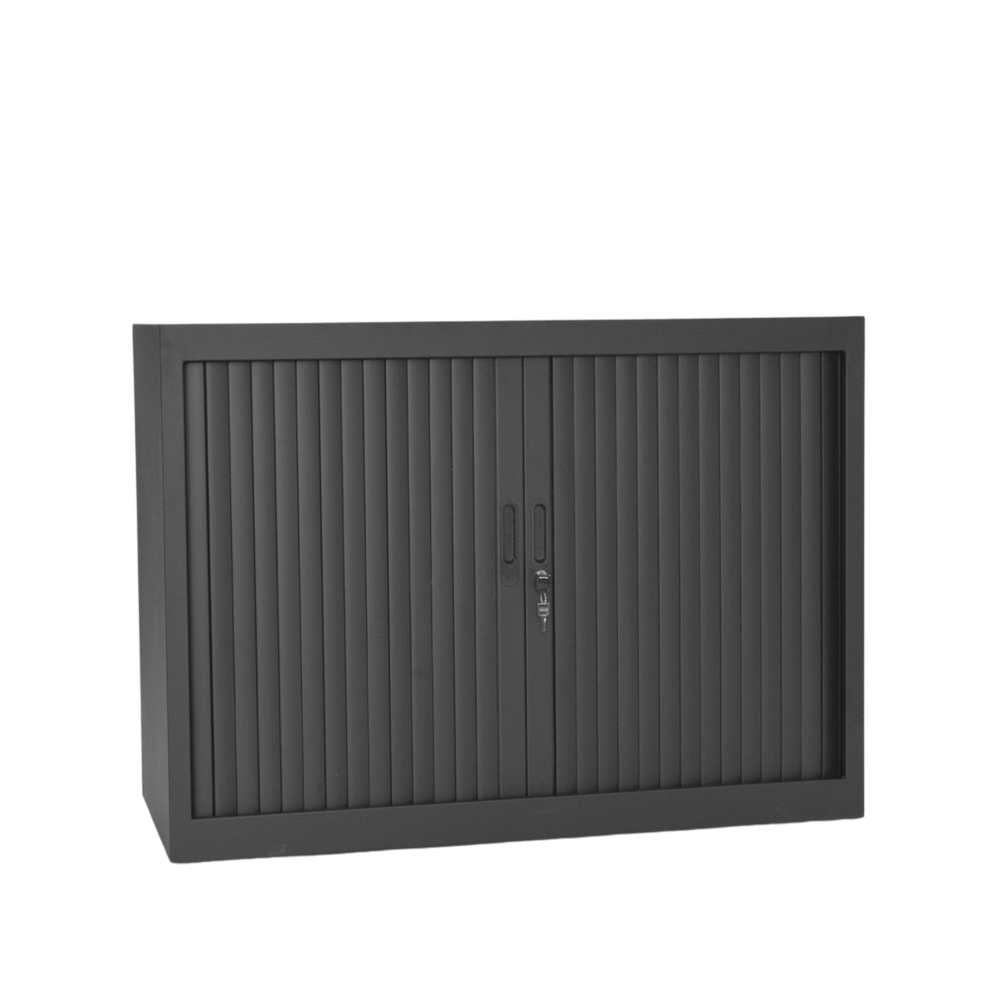 Zwarte CHS roldeurkast 73x100 cm