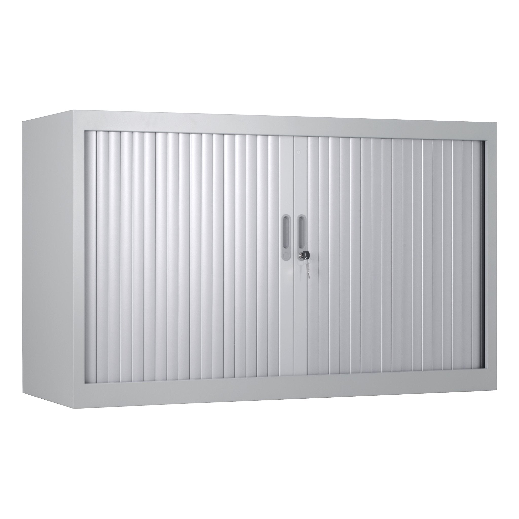 Roldeurkast in aluminium kleur 