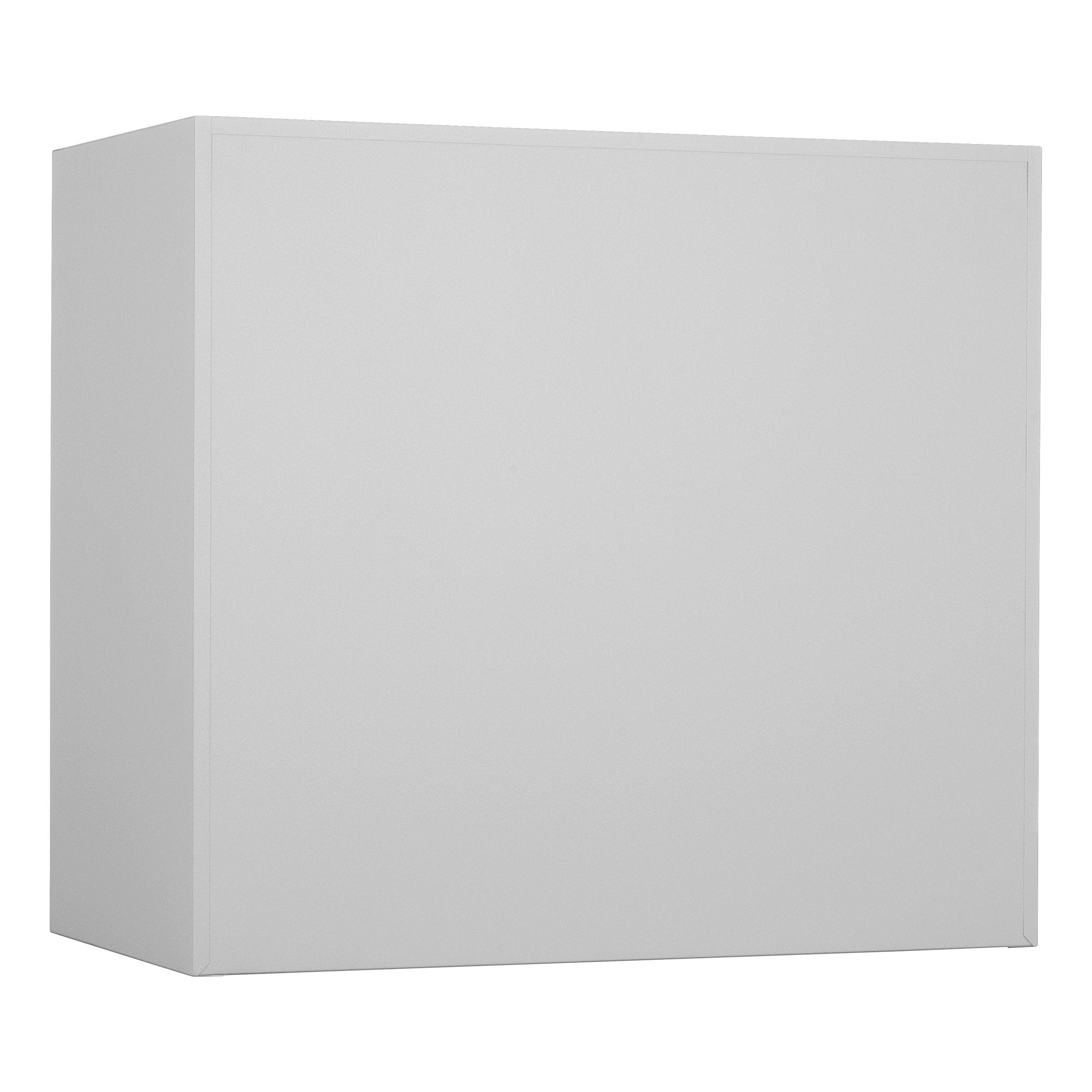 Zilverkleurige roldeurkast 73x80