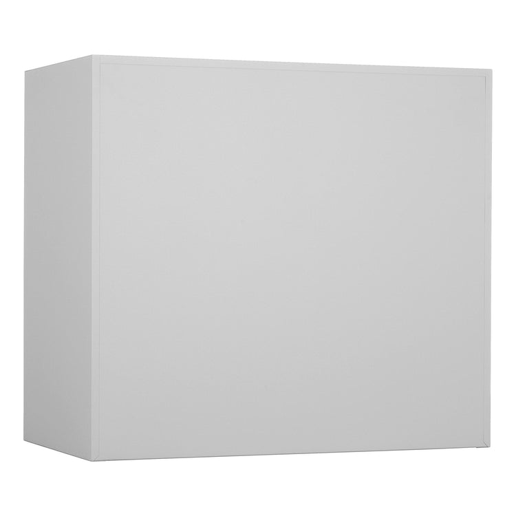 Zilverkleurige roldeurkast 73x80