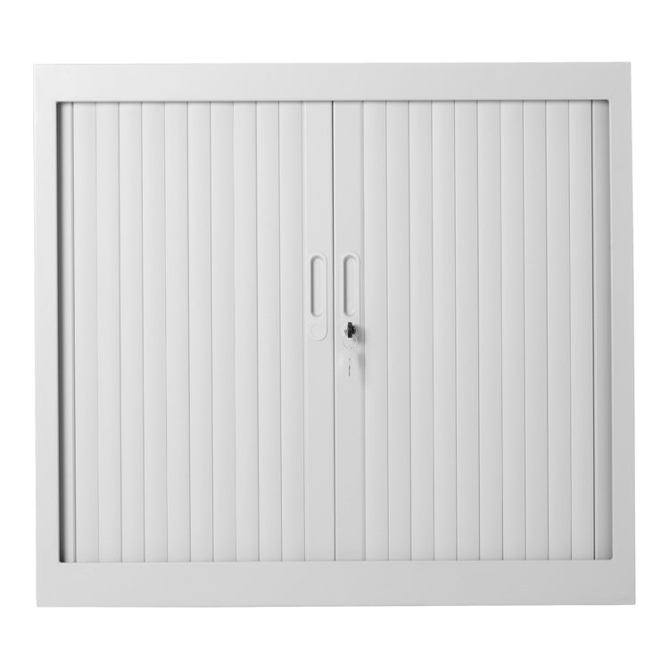 CHS 73x80 roldeurkast lichtgrijs voor kantoor