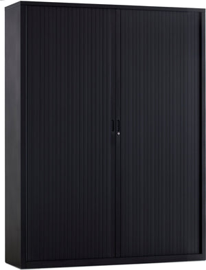 Zwarte roldeurkast zelfbouw JCHSD 195x160 cm
