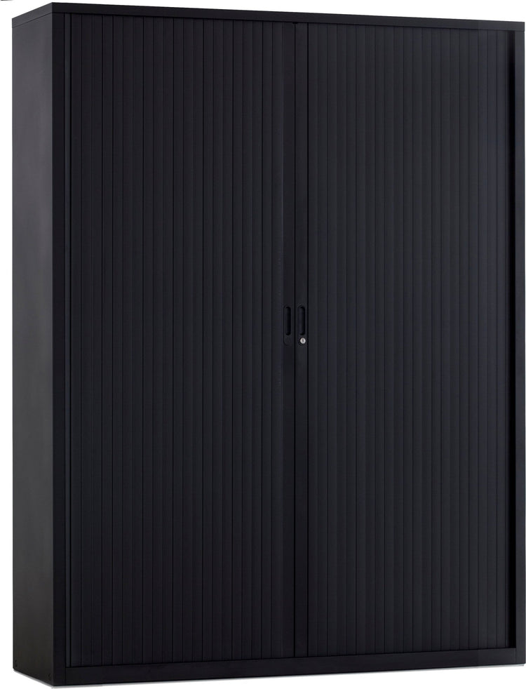 Zwarte roldeurkast zelfbouw JCHSD 195x160 cm