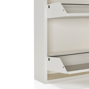 Vakken van Bodi schoenenkast wit