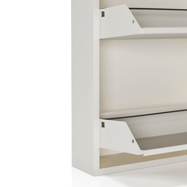 Vakken van Bodi schoenenkast wit