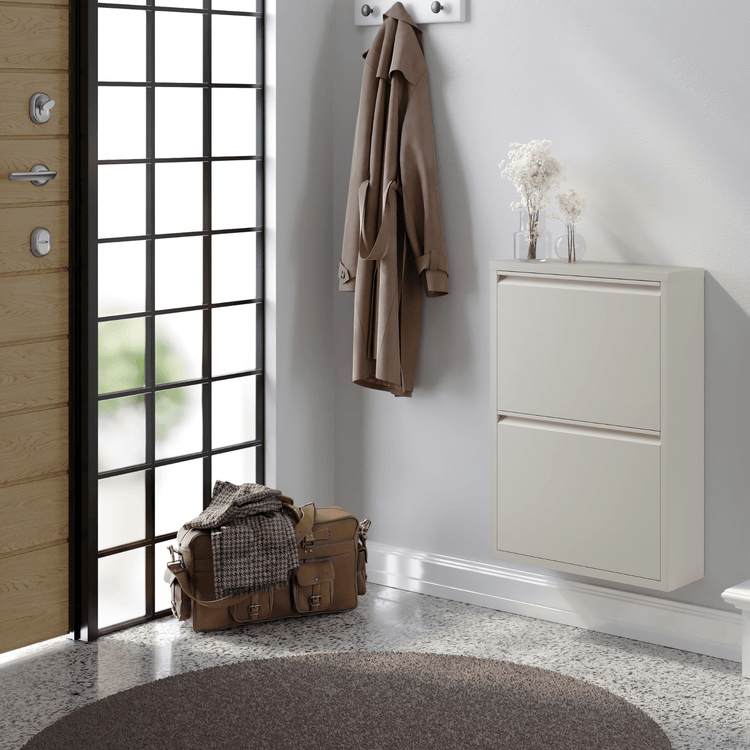 Bodi Soft Beige 2-vaks in een hal